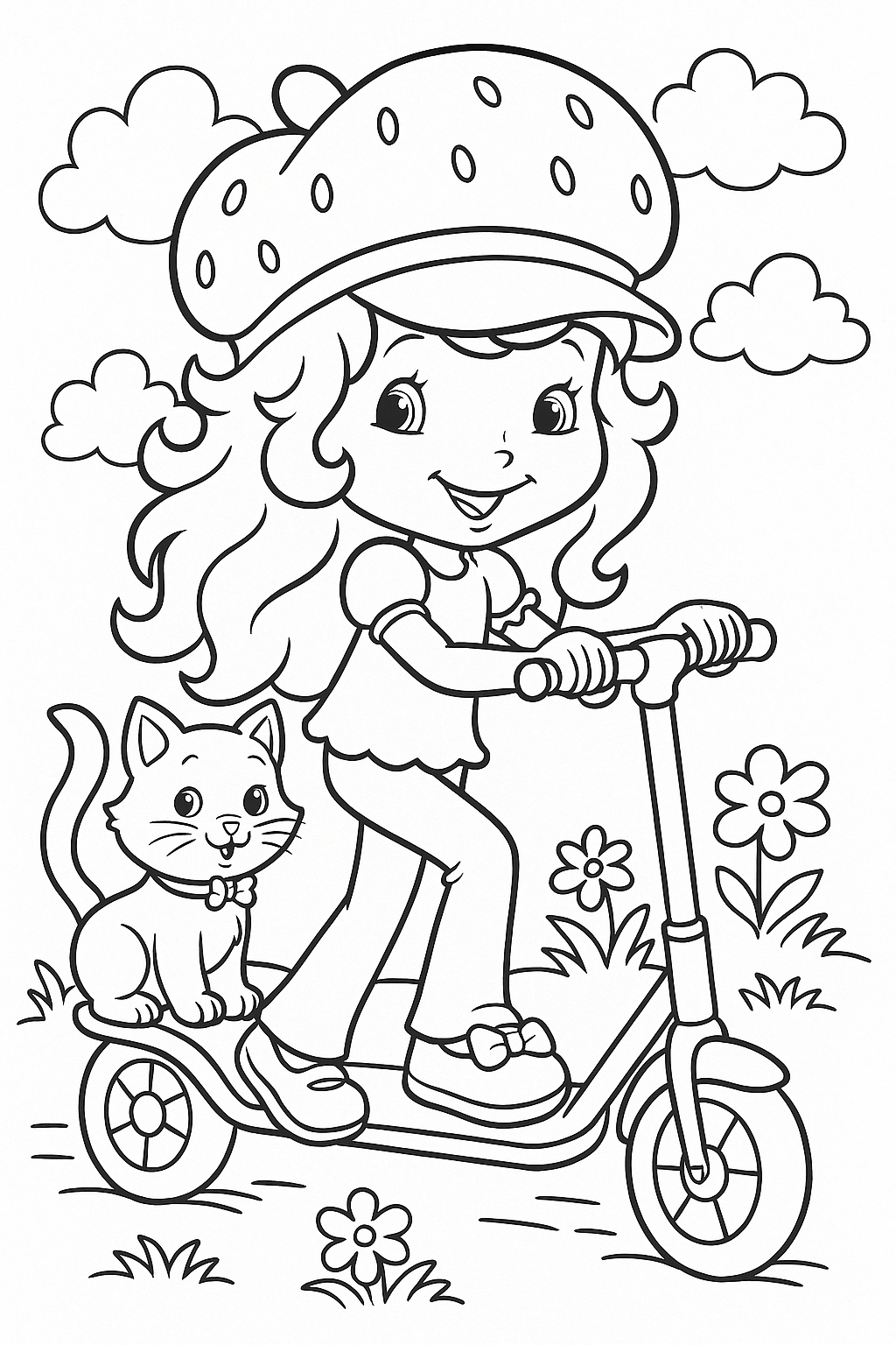 Free Strawberry Shortcake Coloring Pages Generator – 11 Strawberry for Strawberry Shortcake Coloring Pages Free Printable