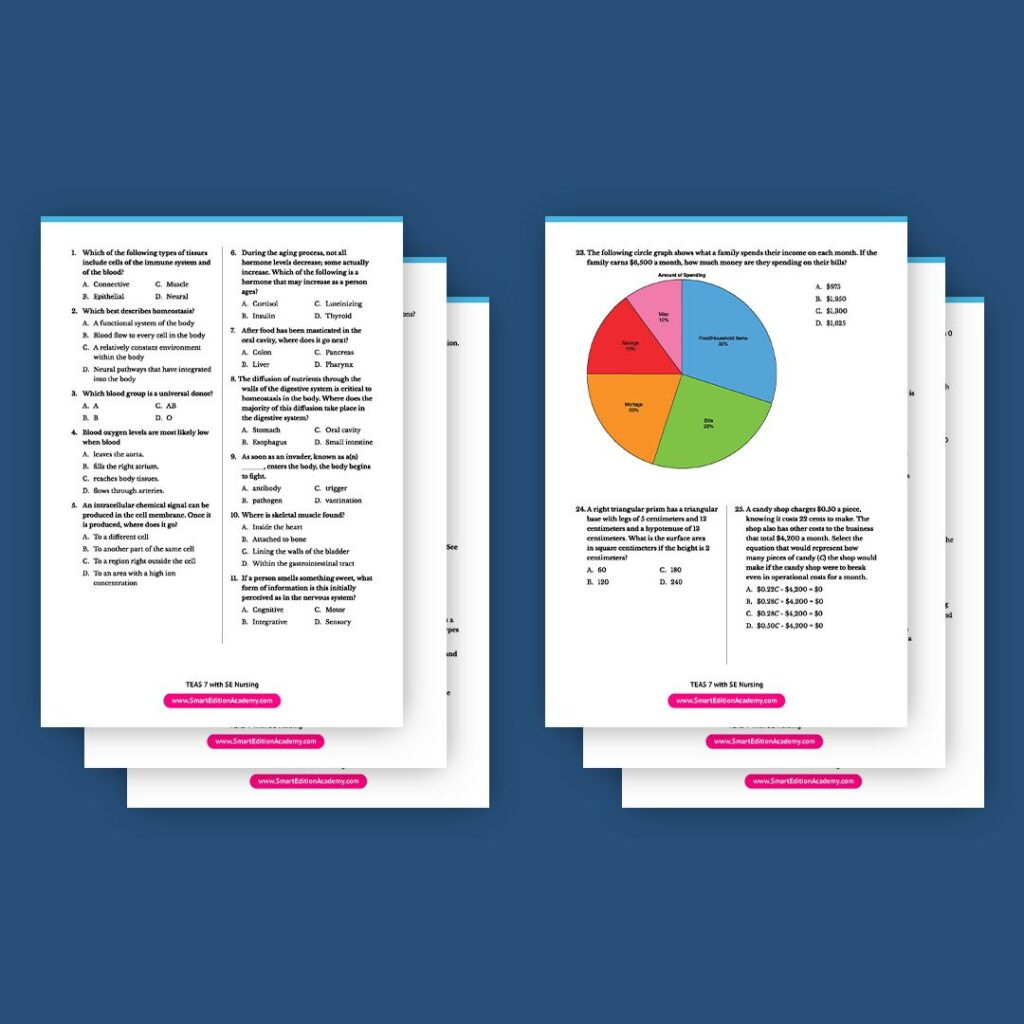 Free Teas Practice Test 2025 - Most Realistic throughout Free Printable Teas Practice Test