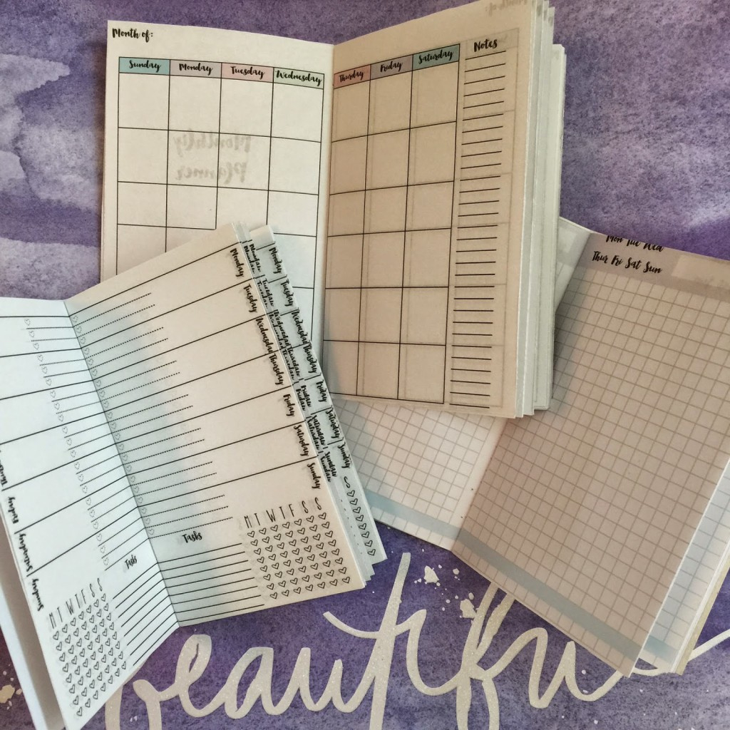 Free Traveler&amp;#039;S Notebook Inserts Printables (Monthly, Weekly for Free Printable Traveler&amp;#039;S Notebook Inserts