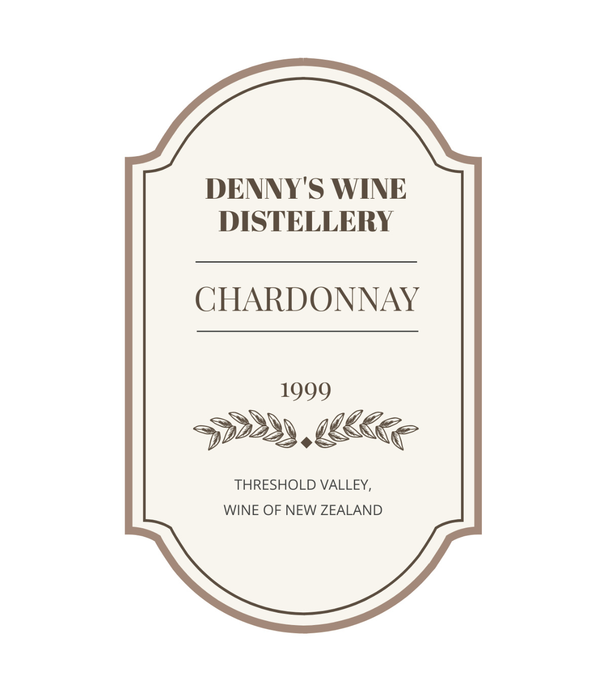 Free Wine Label Templates, Editable And Printable in Free Printable Wine Labels