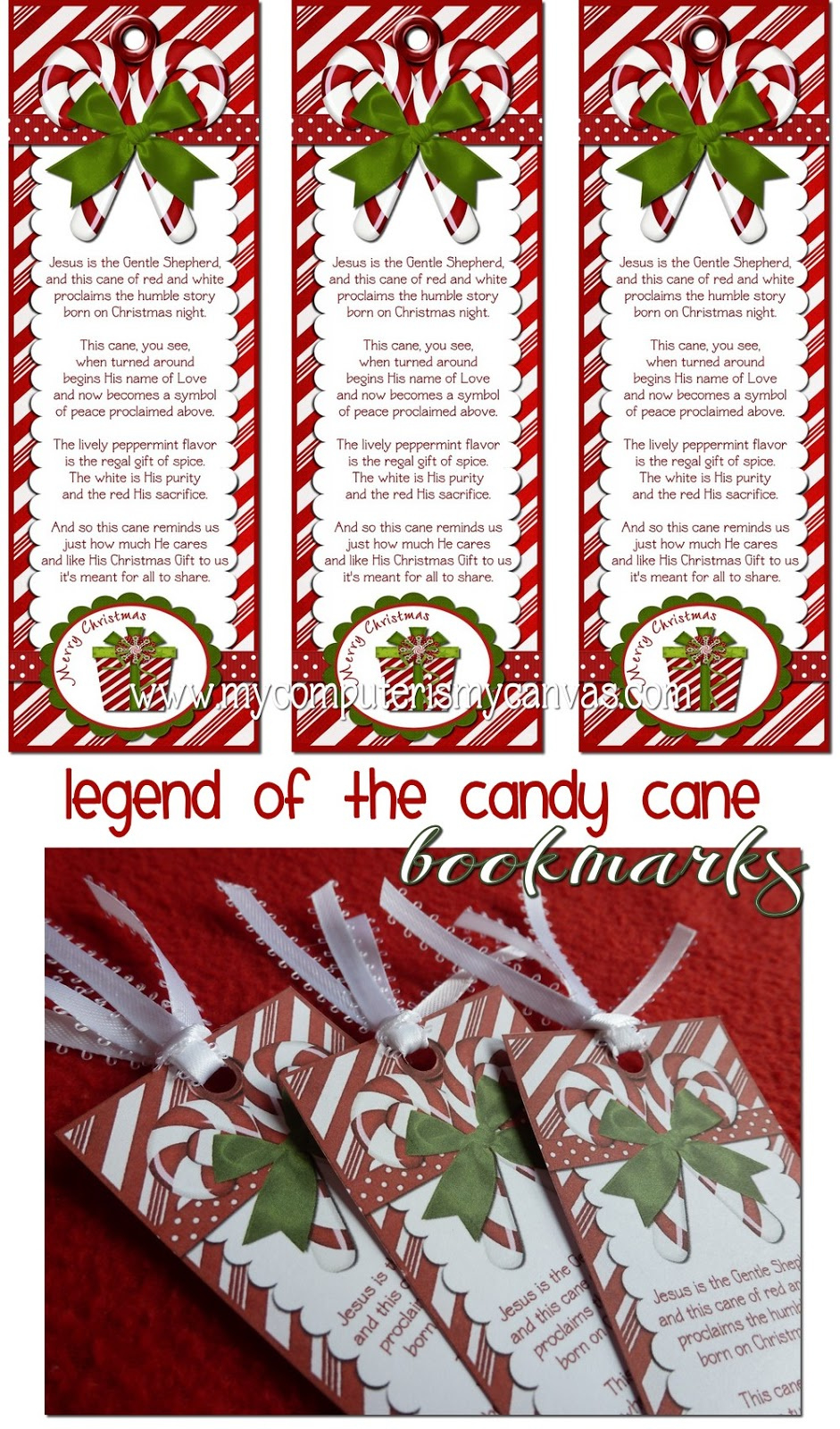 Freebie} Candy Cane Legend - My Computer Is My Canvas with regard to Free Printable Candy Cane Poem