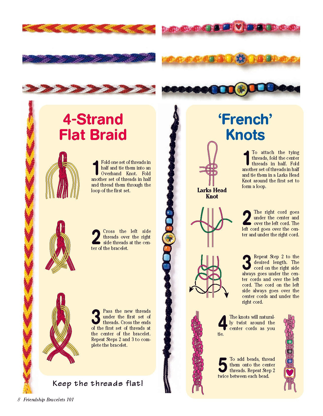 Friendship Bracelets 101 - Worksheets Library with regard to Free Printable Friendship Bracelet Patterns