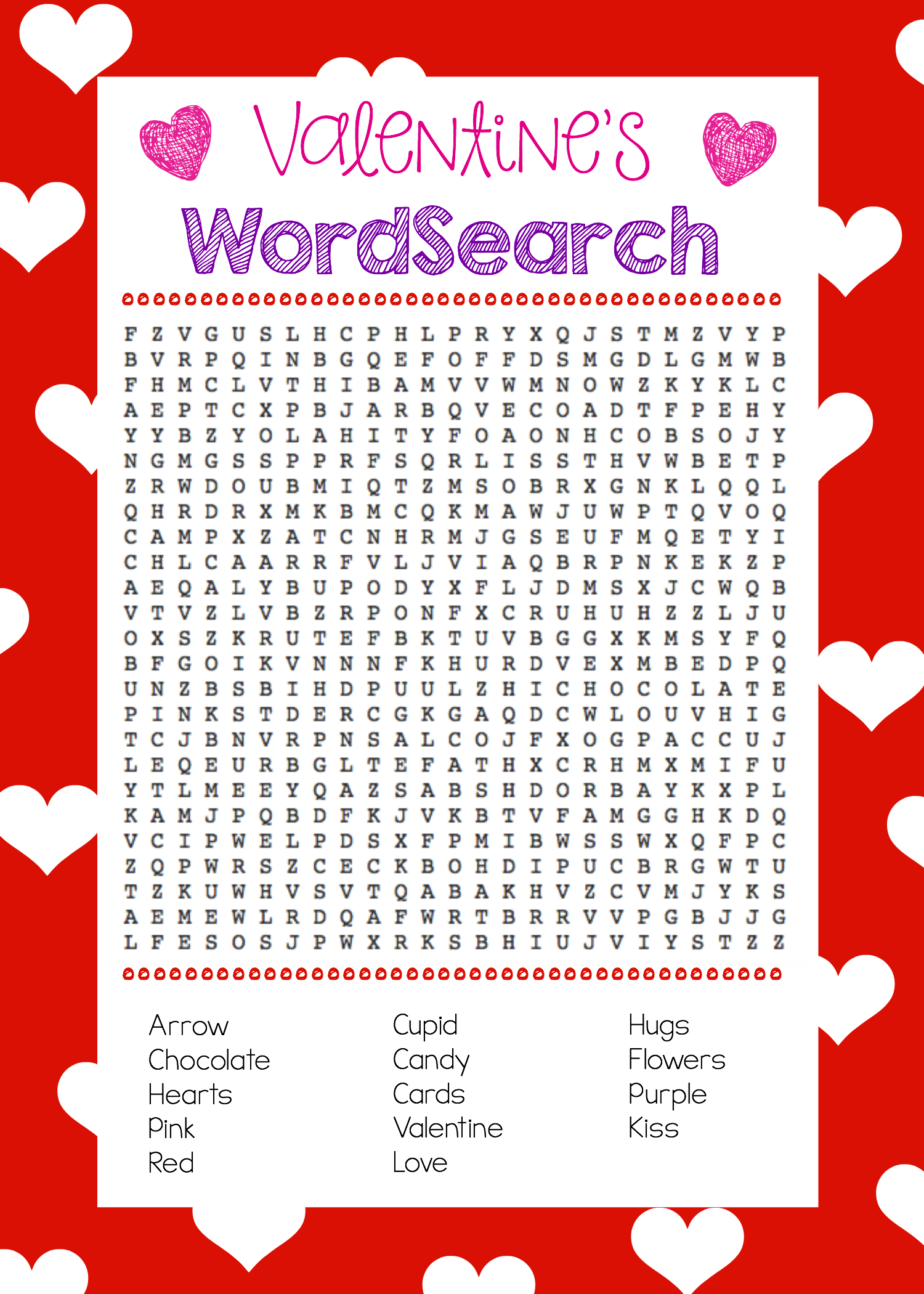 Fun Valentine Games To Print &Amp; Play - Worksheets Library regarding Free Printable Valentine Games For Adults