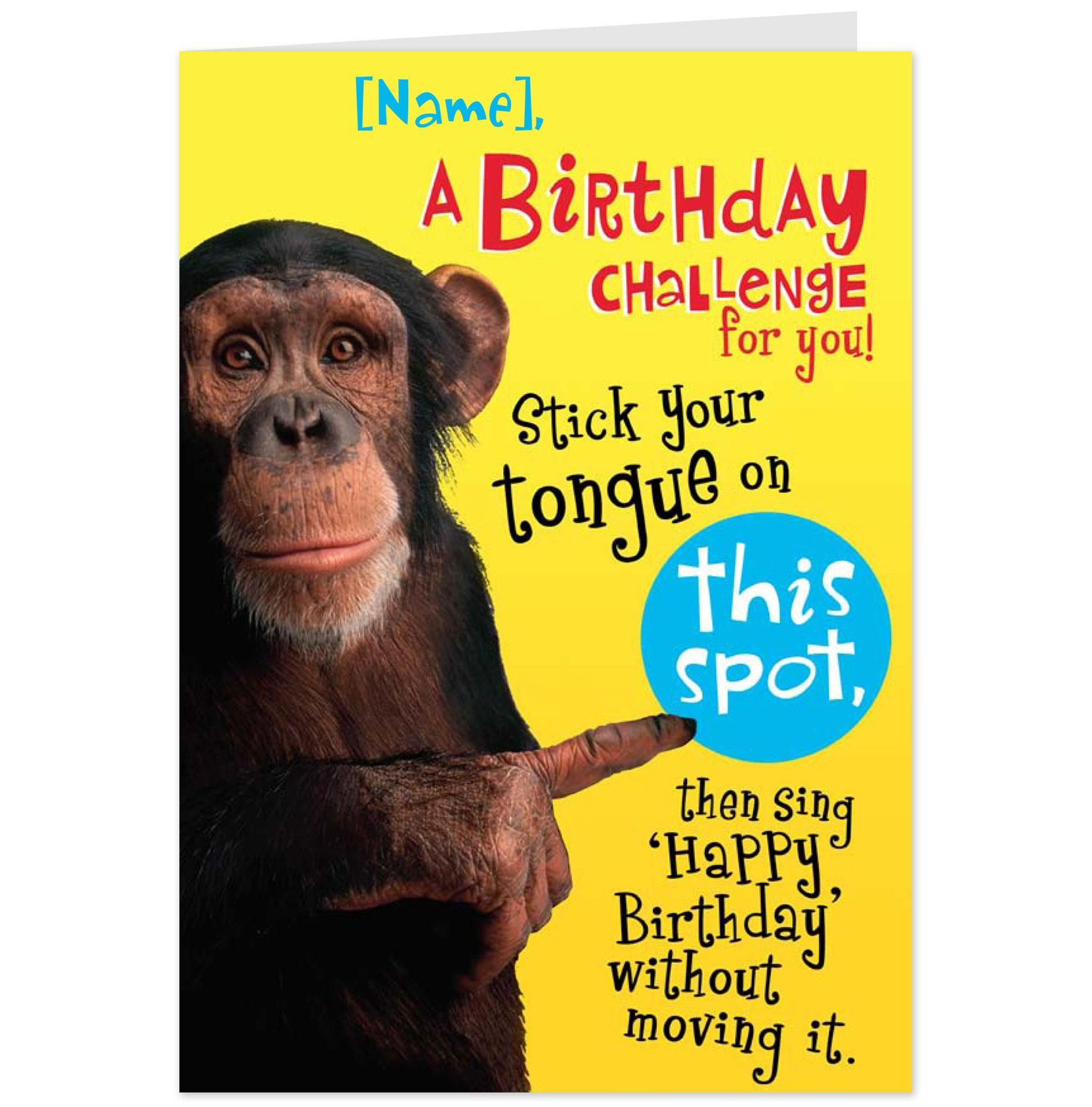 Funny Birthday Cards For Friends - 6 Free Pdf Printables within Free Online Funny Birthday Cards Printable