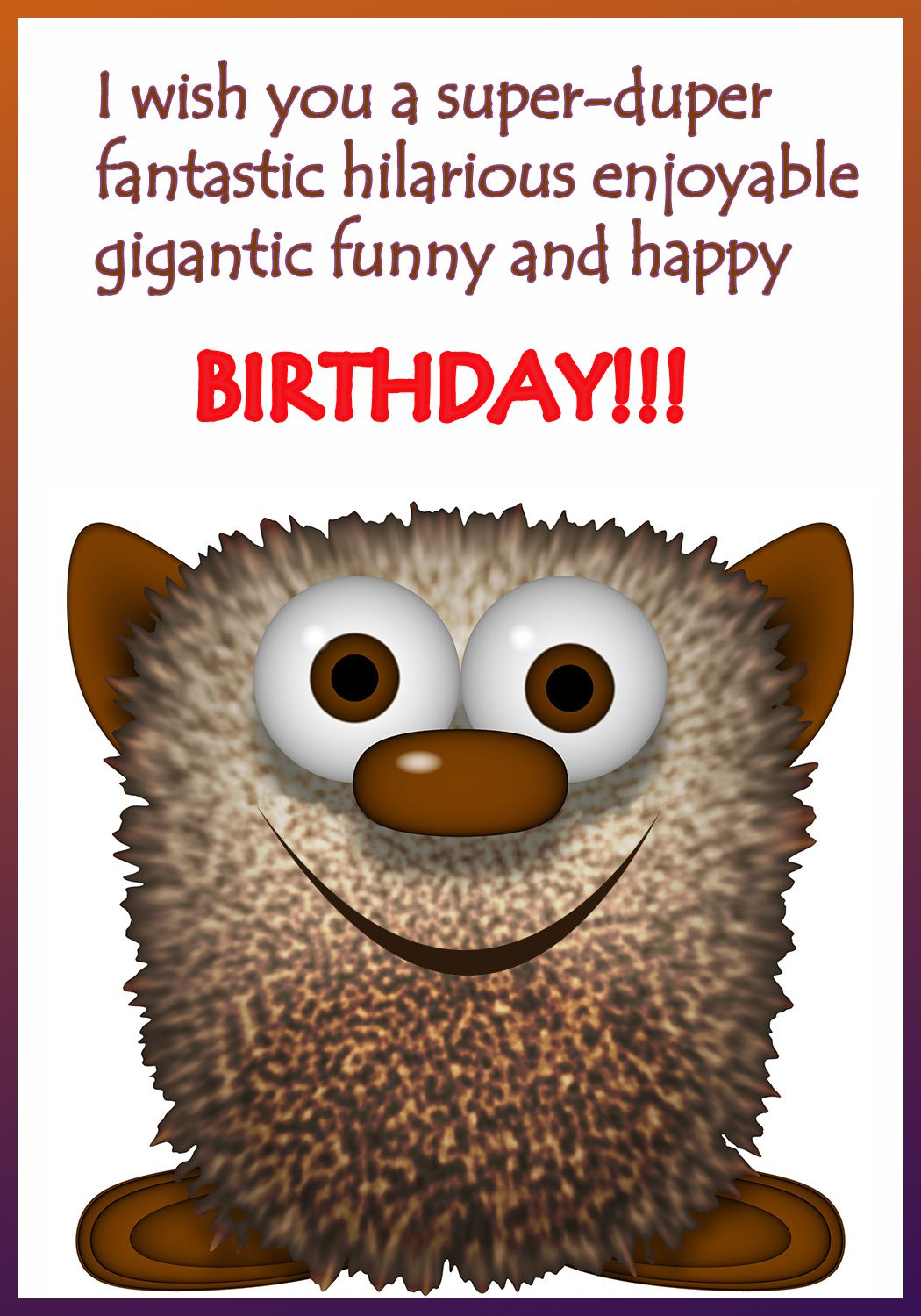Funny Printable Birthday Cards regarding Free Printable Funny Birthday Cards For Adults