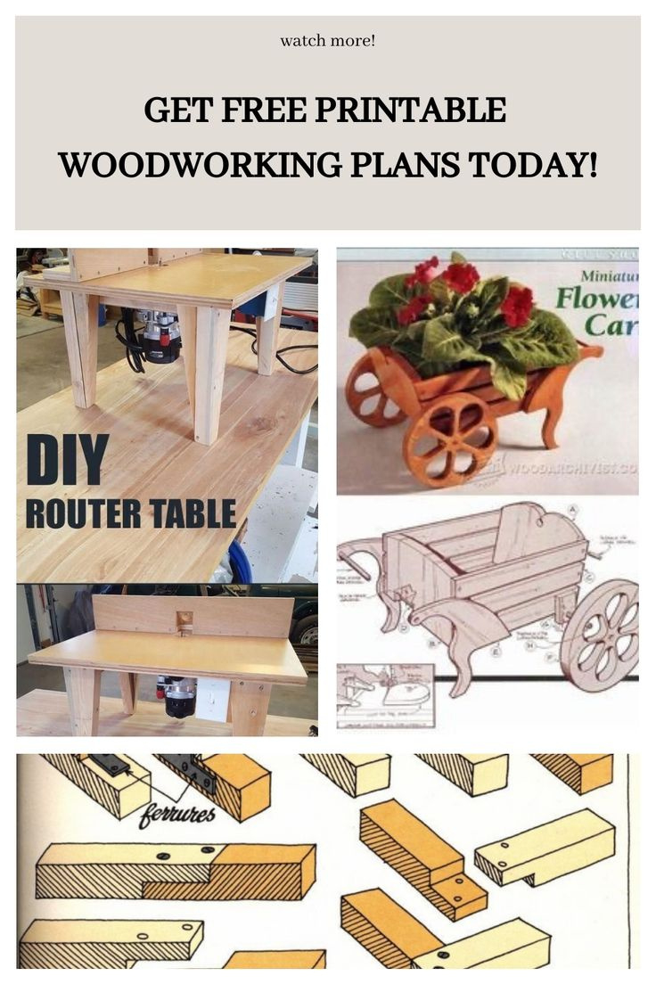 Get Free Printable Woodworking Plans Today! with regard to Free Printable Woodworking Plans