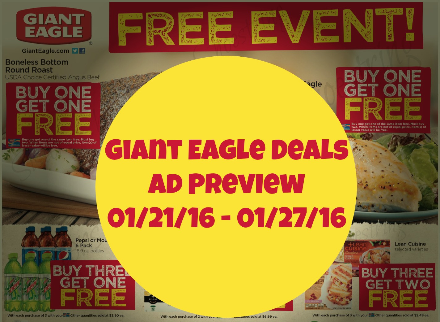 Giant Eagle Ad Preview 01/21/16 - 01/27/16 - Sisters Shopping Farm throughout Free Printable Giant Eagle Coupons