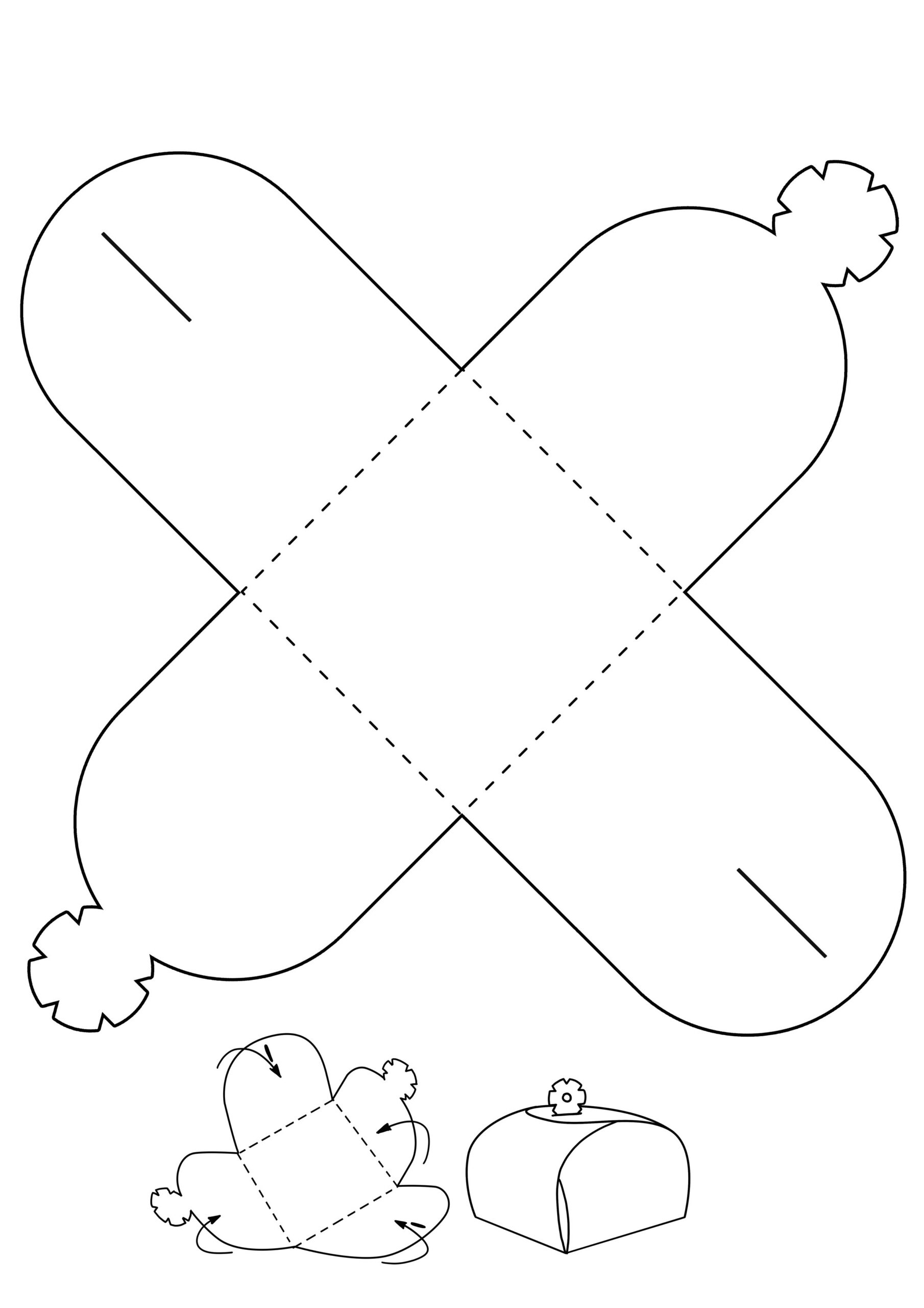 Gift Box Templates For Preschool. Teachersmag in Free Printable Gift Boxes