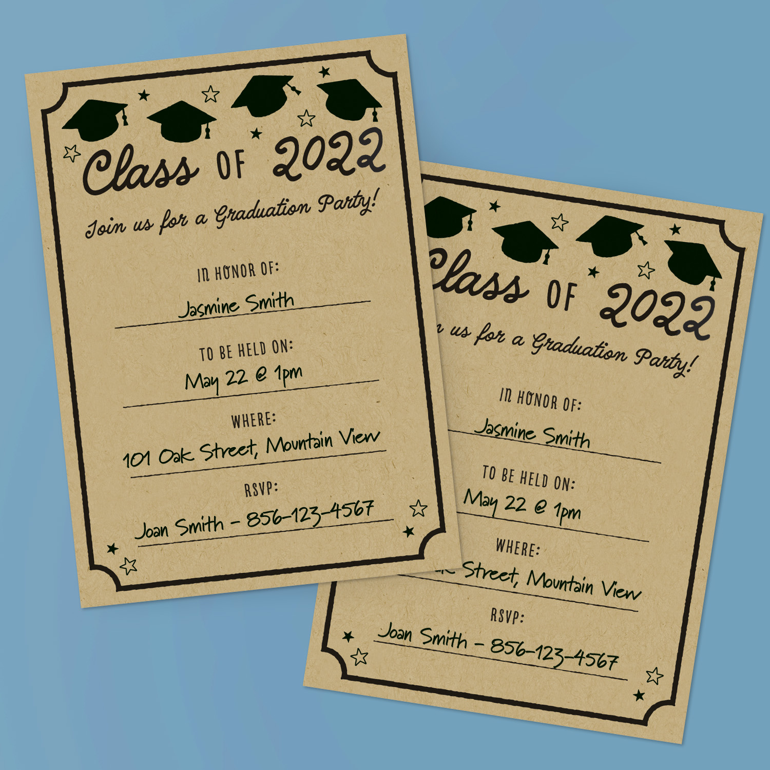 Graduation Party Invites - Free Printable Download intended for Free Printable Graduation Party Invitations
