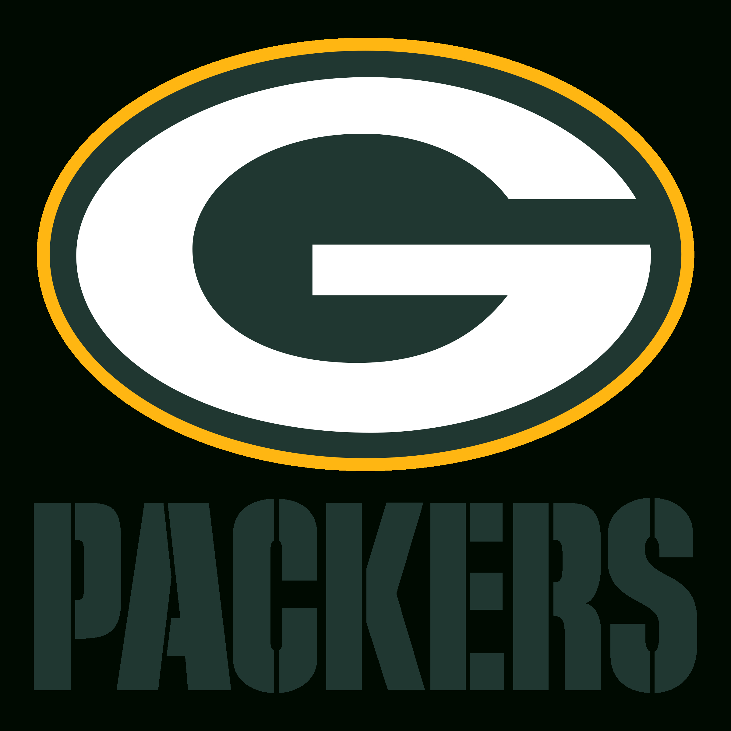 Green Bay Packers Logo Png Transparent & Svg Vector - Freebie Supply pertaining to Free Printable Green Bay Packers Logo