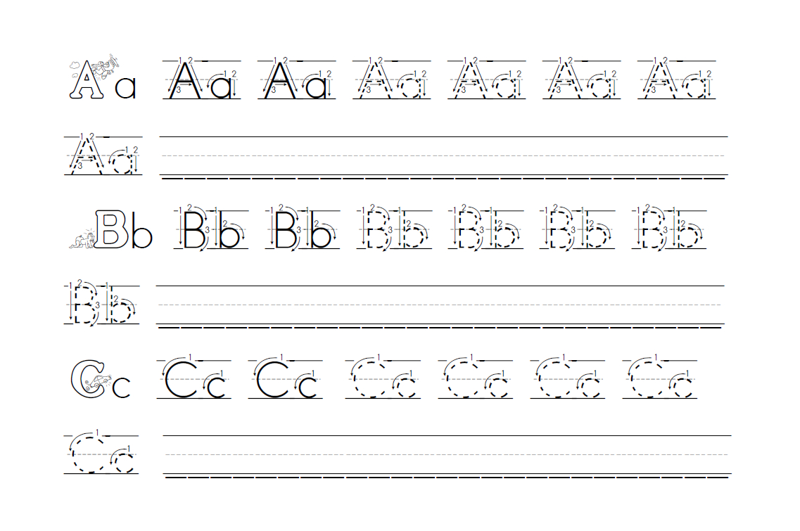 Handwriting Practice Sheets - Free Handwriting Worksheets - 3 intended for Free Printable Worksheets Handwriting Practice