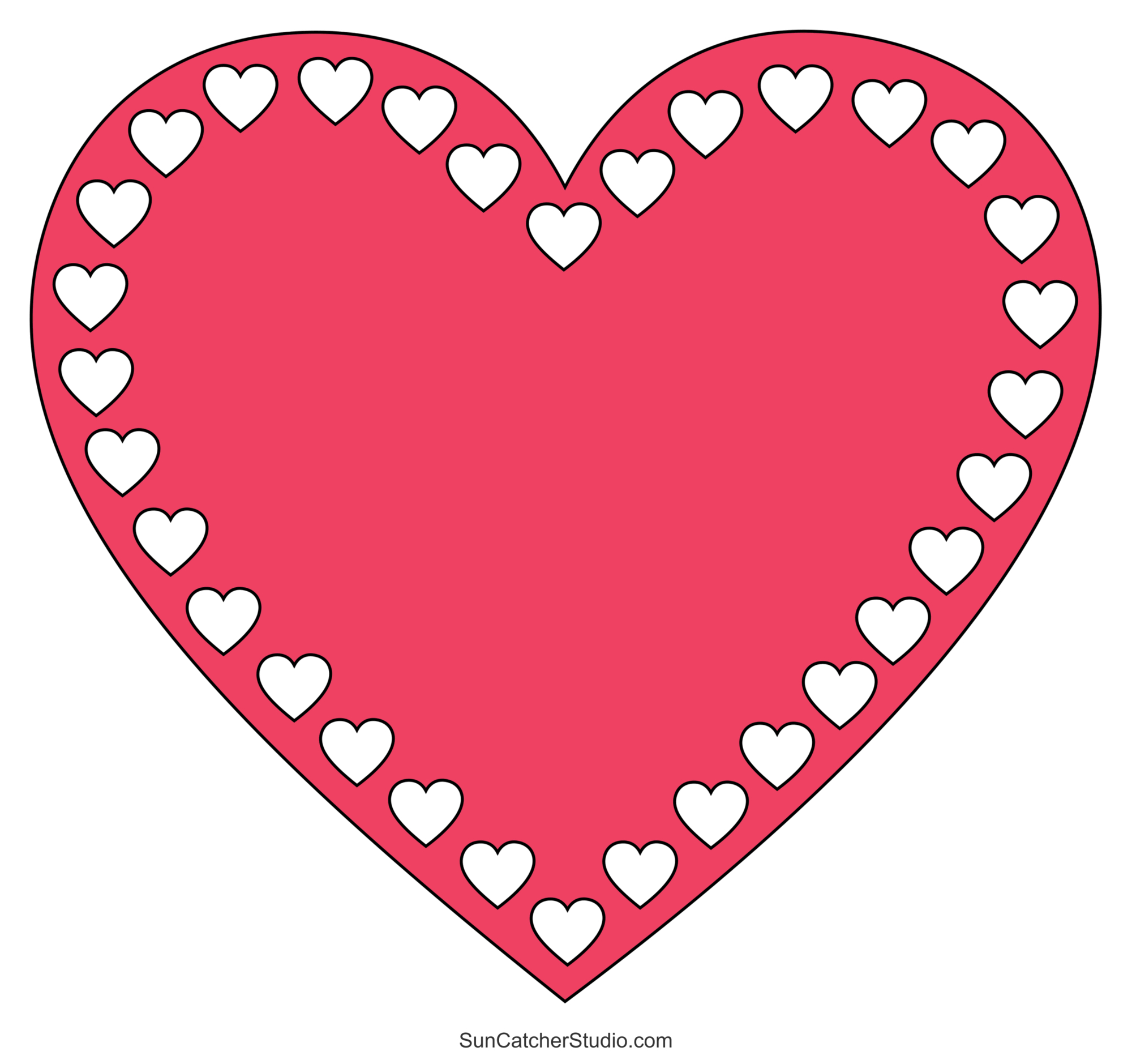 Heart Patterns (Free Printable Valentines Day Clip Art) – Free pertaining to Free Printable Valentine Heart Patterns