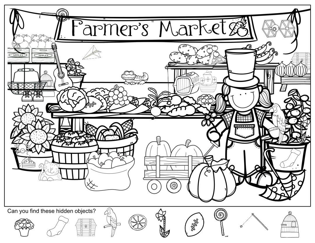 Hidden Object - 20 Free Pdf Printables | Printablee in Free Printable Hidden Object Games