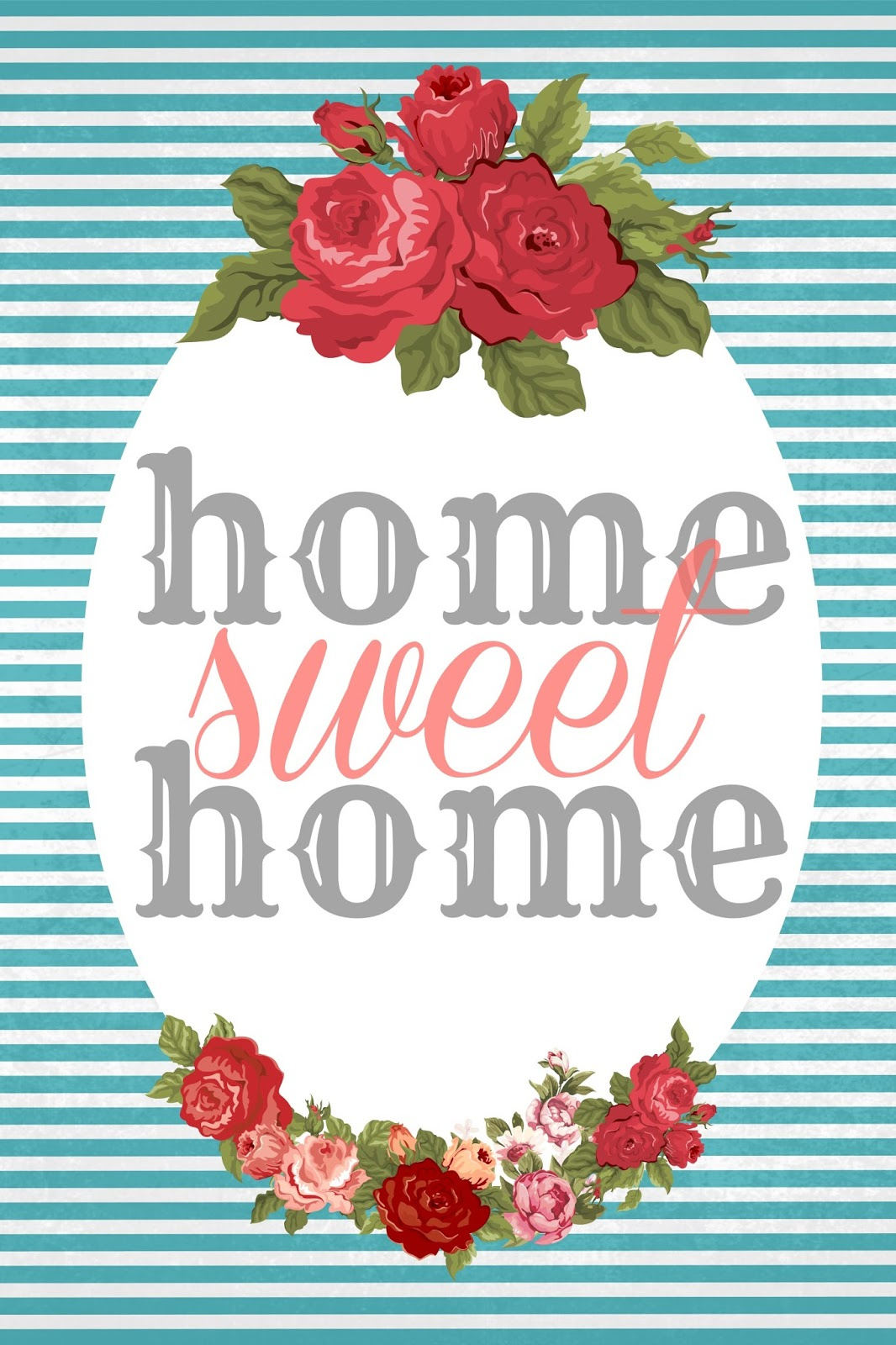 Home Sweet Home” Free Printables » Kami Watson throughout Home Sweet Home Free Printable
