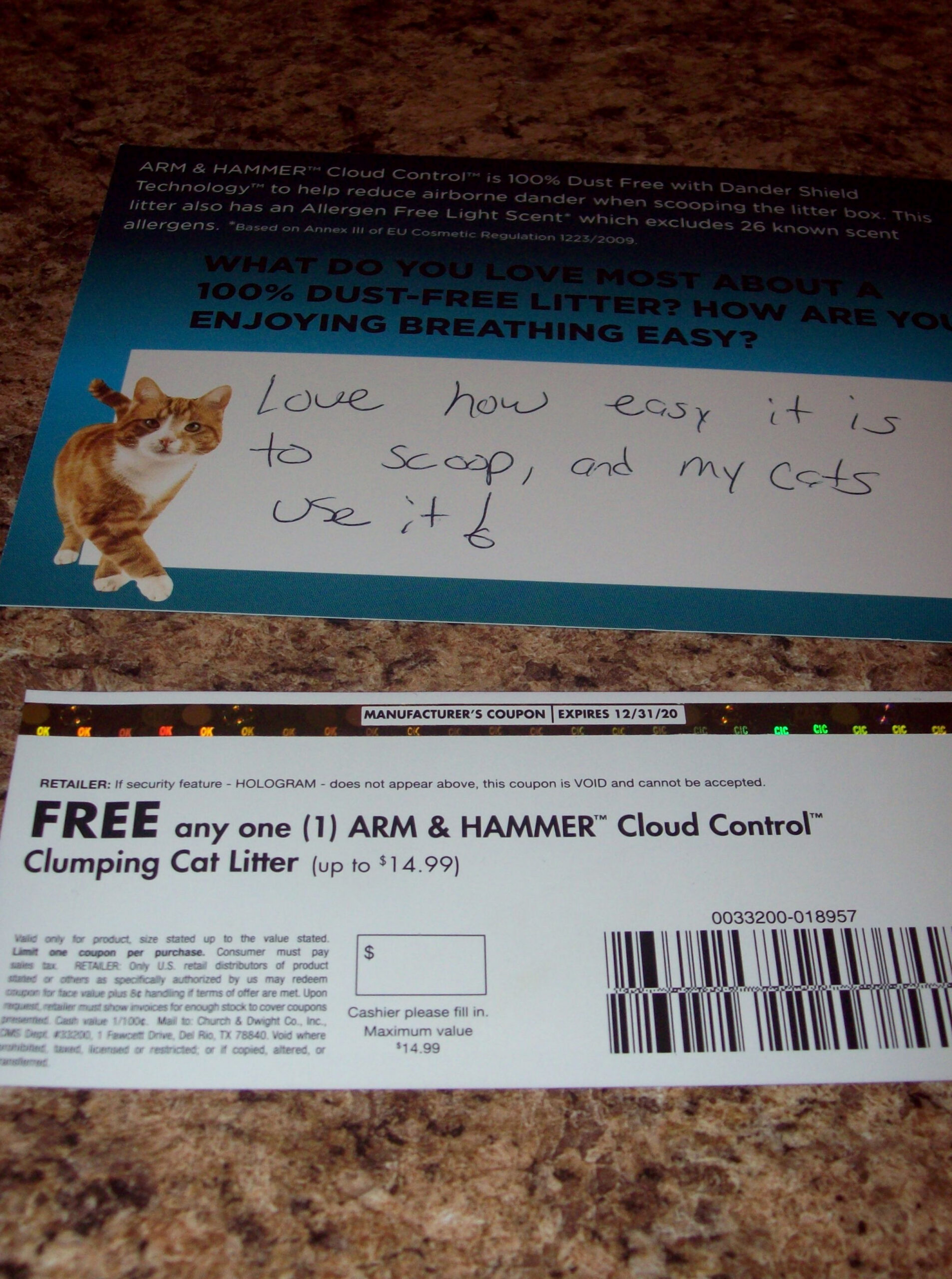 Hot Free Cat Litter Coupons Online for Free Printable Arm And Hammer Coupons