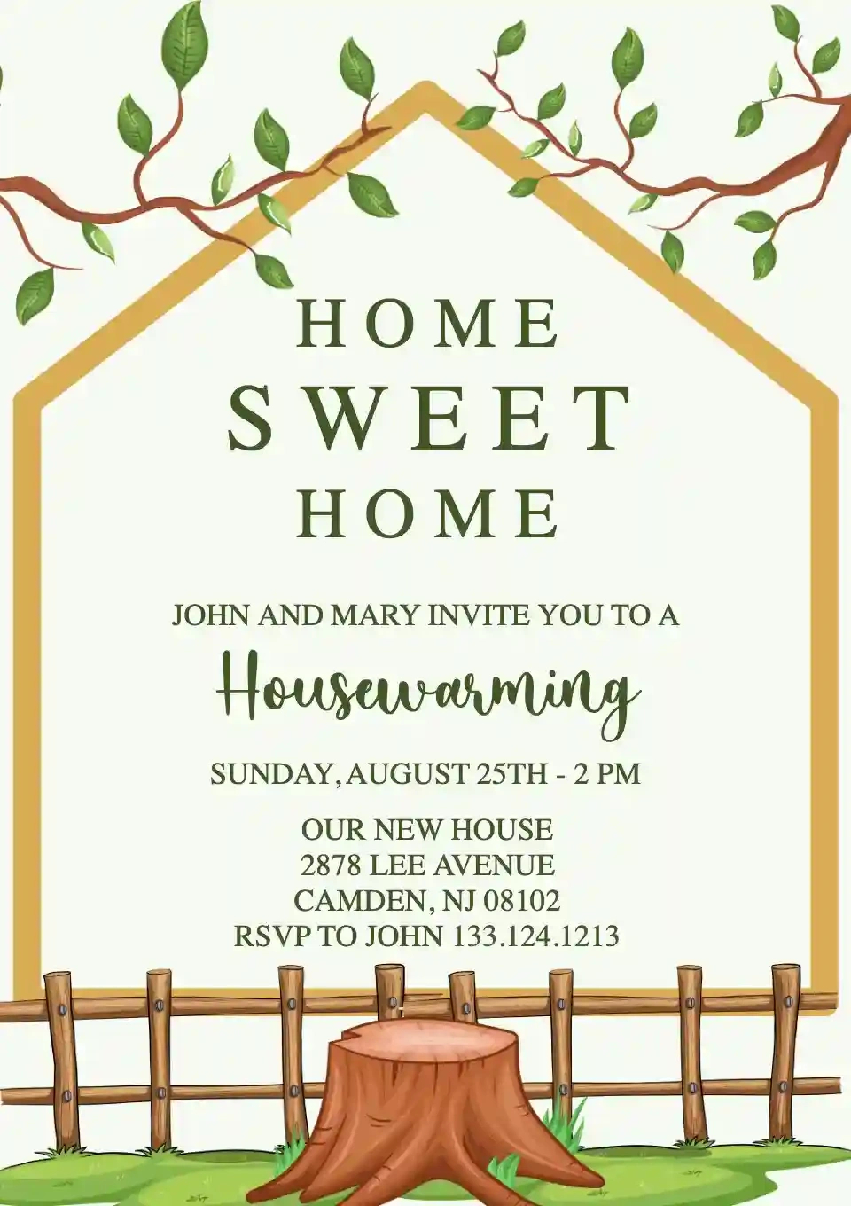 Housewarming Invite - Free Housewarming Invitation Templates in Free Printable Housewarming Invitations Cards