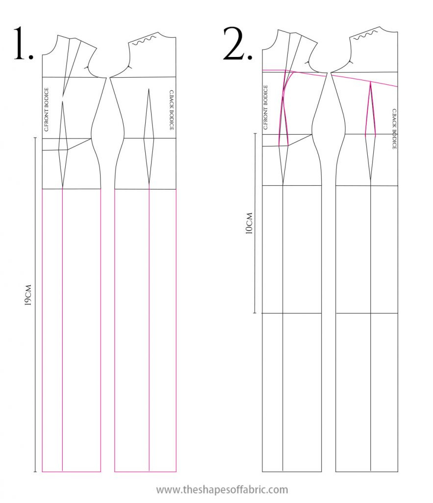 How To Draft Patterns For Diy Barbie Clothes - The Shapes Of Fabric inside Easy Barbie Clothes Patterns Free Printable