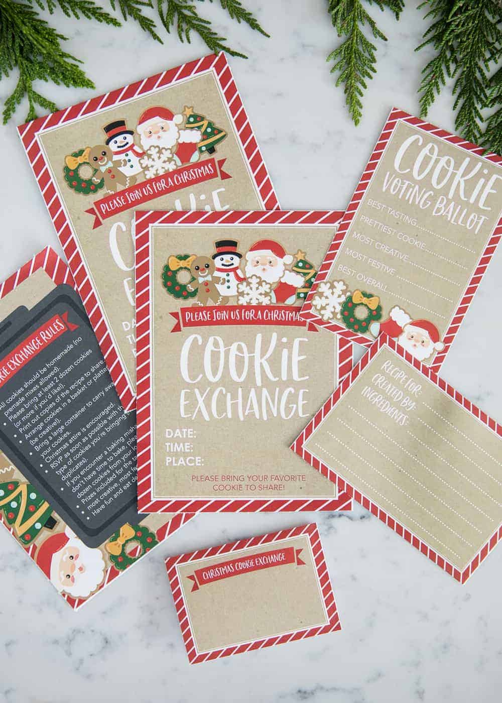 How To Host A Cookie Exchange (W/ Free Printables!) - I Heart Naptime regarding Free Christmas Cookie Exchange Printable Invitation