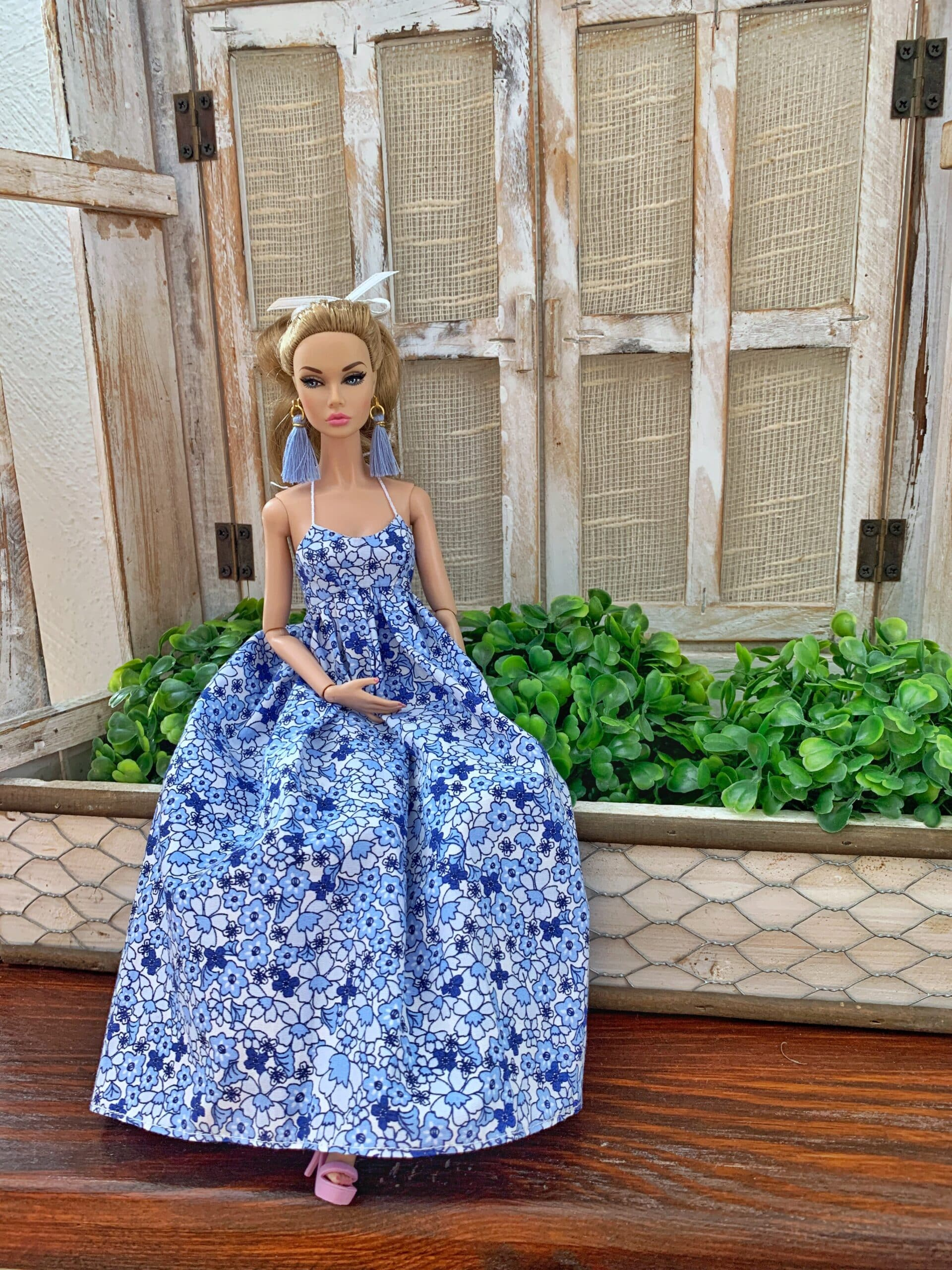 How To Make Barbie Dress (+ Free Pdf Pattern) in Barbie Dress Patterns Free Printable Pdf