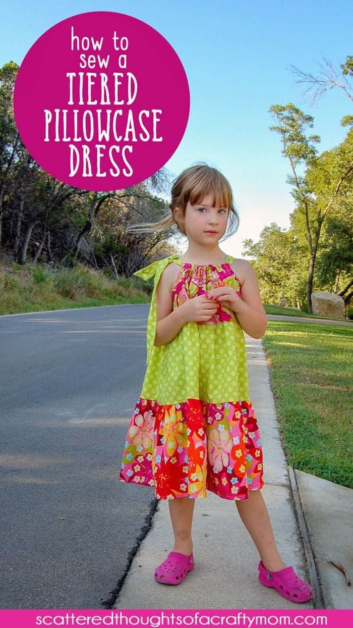How To Sew A Tiered Pillowcase Dress (Includes Free Bodice Pattern throughout Free Printable Pillowcase Dress Pattern