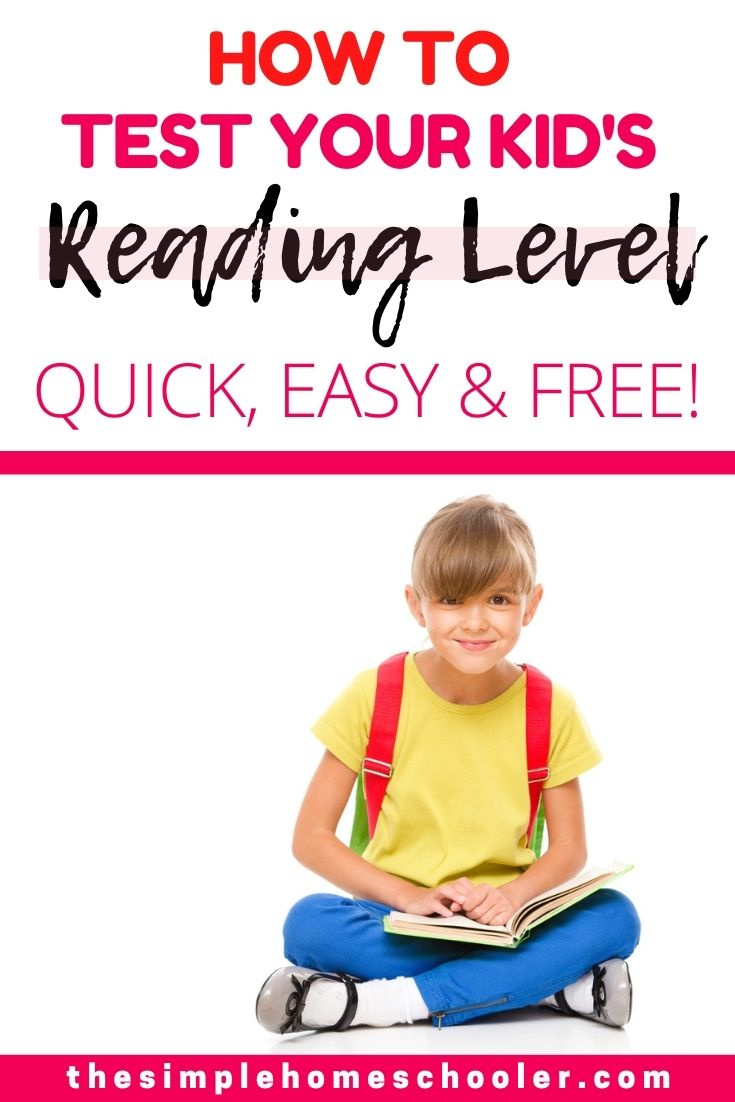 How To Test Reading Level Online: The Ultimate Guide - The Simple intended for Free Printable Reading Level Assessment Test