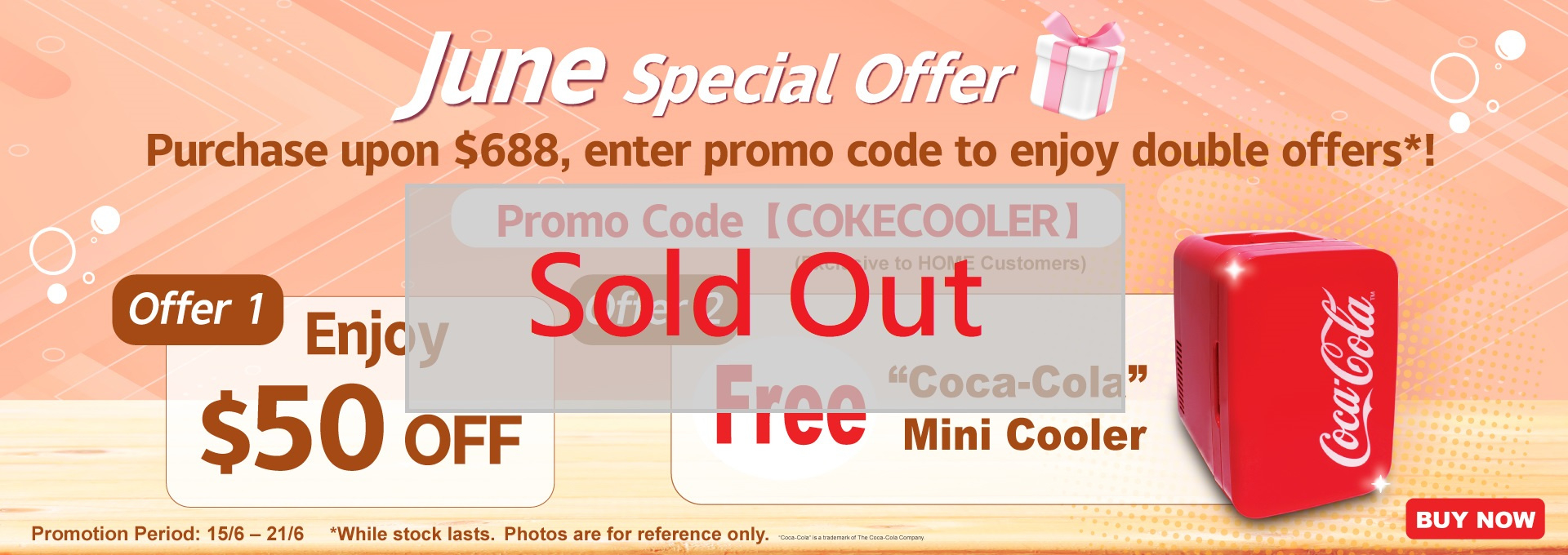 June Special Offer - &amp;quot;Coca-Cola&amp;quot; Mini Cooler | Swire Coca-Cola Eshop with Free Printable Coupons For Coca Cola Products