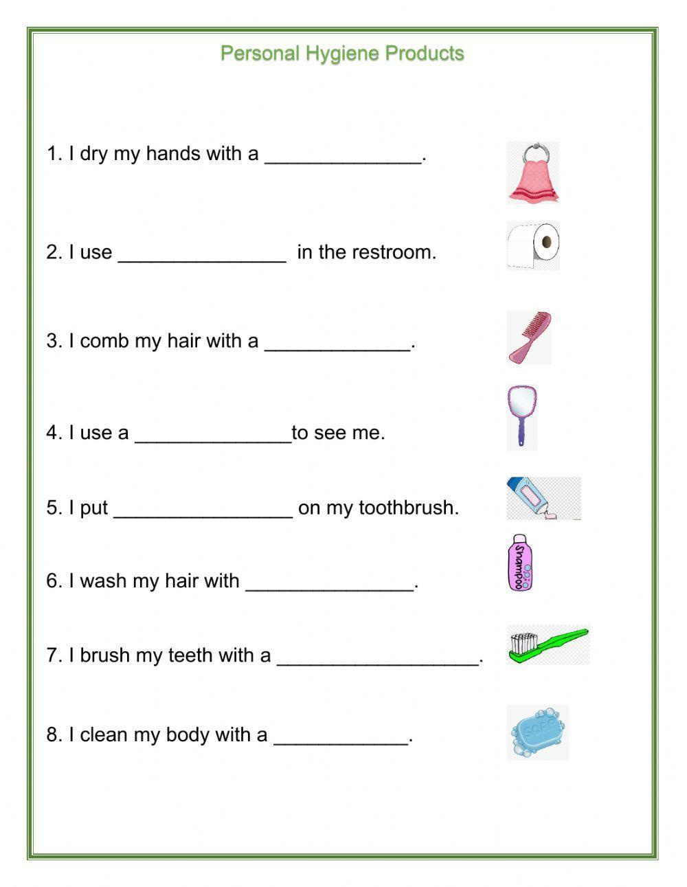 Keeping My Body Clean Booklet | Personal Hygiene Activities within Free Printable Personal Hygiene Worksheets