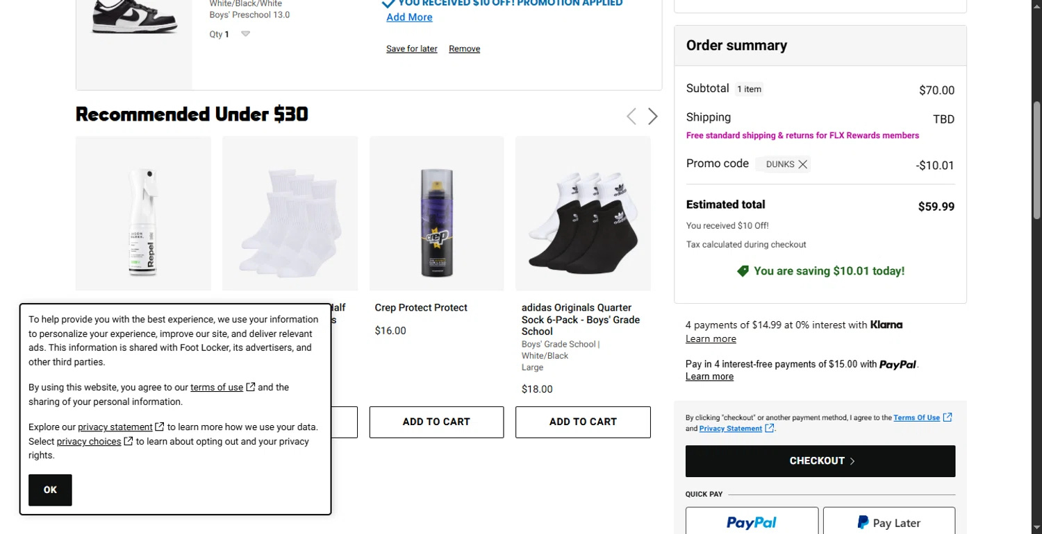 Kids Foot Locker Promo Codes - 25% Off Oct 2025 with regard to Free Printable Footlocker Coupons