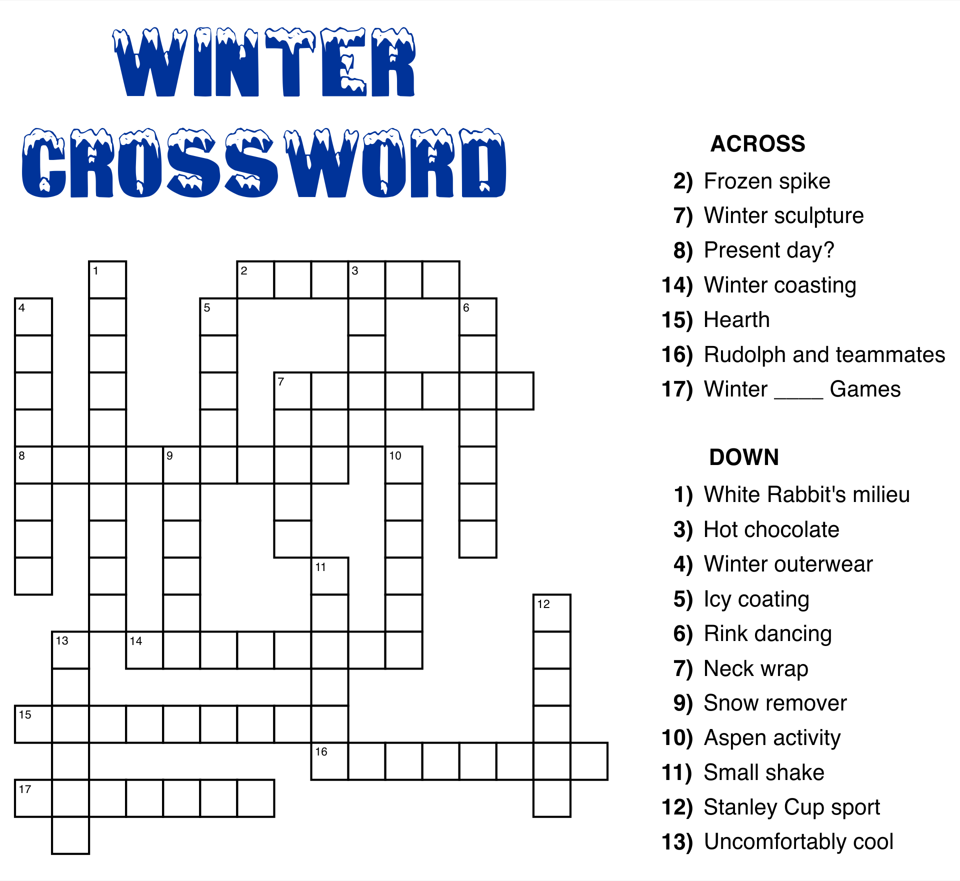 Large Print Easy Crossword Puzzles - 10 Free Pdf Printables intended for Free Online Printable Easy Crossword Puzzles