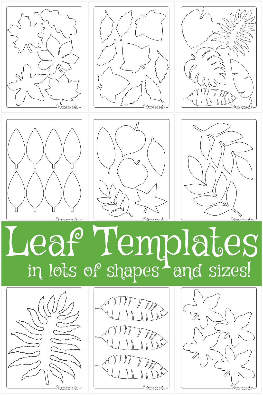 Leaf Template | Free Printable Leaf Outlines For Kids for Free Printable Oak Leaf Patterns