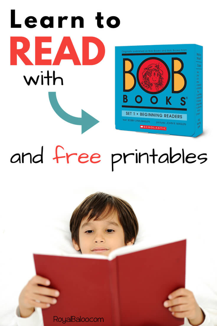 Learn To Read With Bob Books Free Printables → Royal Baloo for Free Printable Reading Books For Preschool