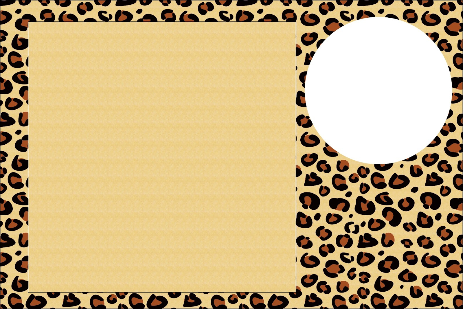 Leopard Prints: Free Printable Invitations. | Oh My Fiesta For Ladies! throughout Free Printable Animal Print Birthday Invitations