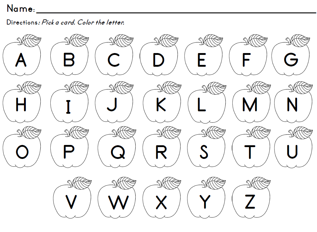 Letter Recognition Worksheets - Worksheets Library in Free Printable Letter Recognition Worksheets