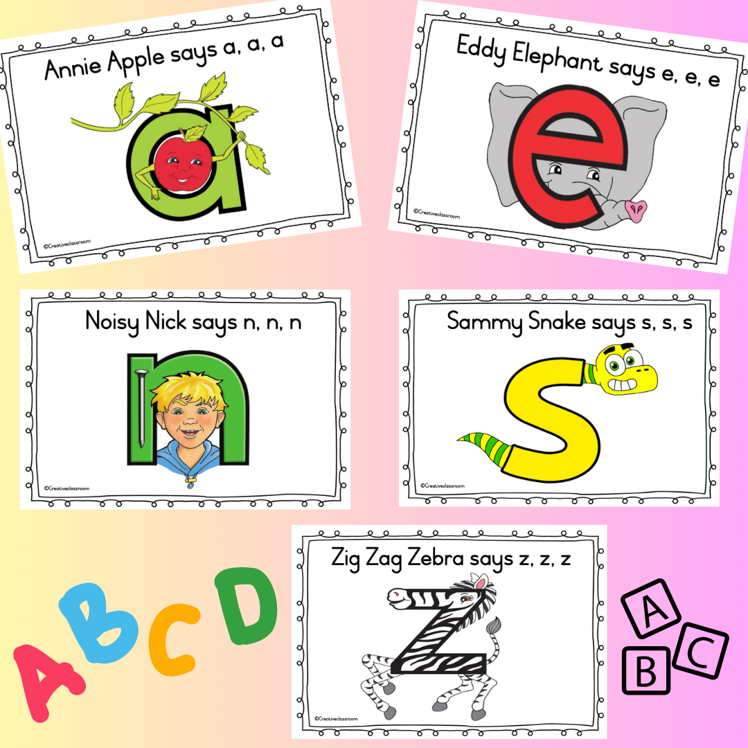Letterland A5 Posters • Teacha! - Worksheets Library intended for Letterland Worksheets Free Printable