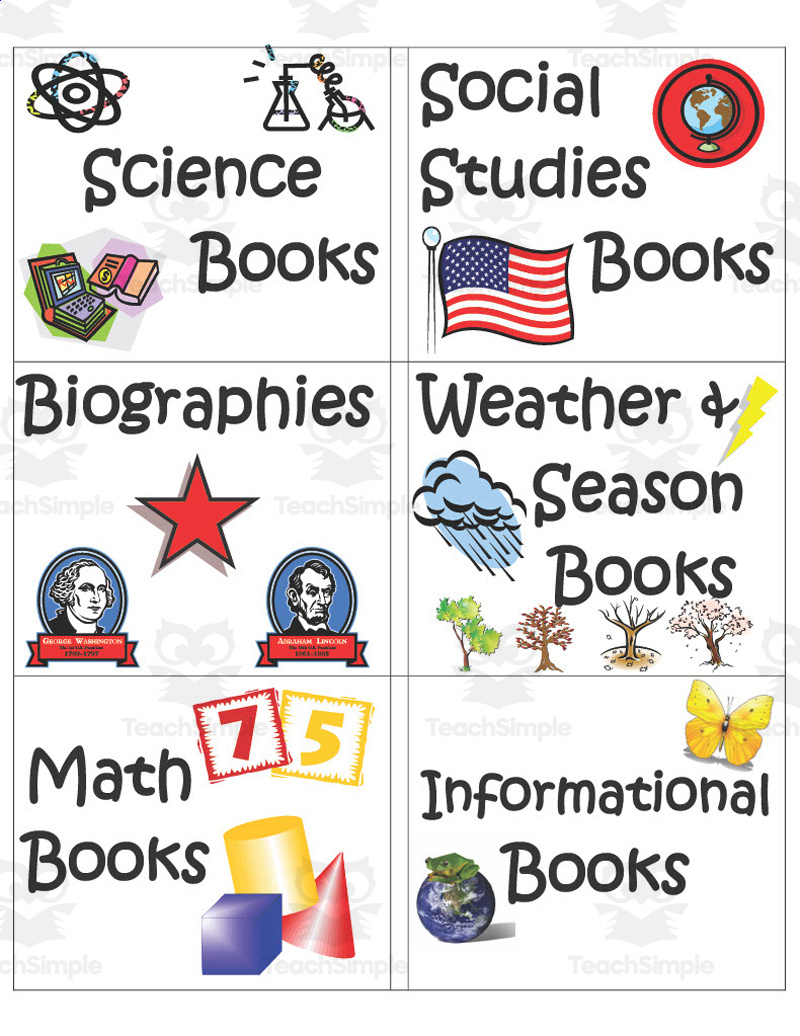 Library Book Bin Labels regarding Free Printable Book Bin Labels