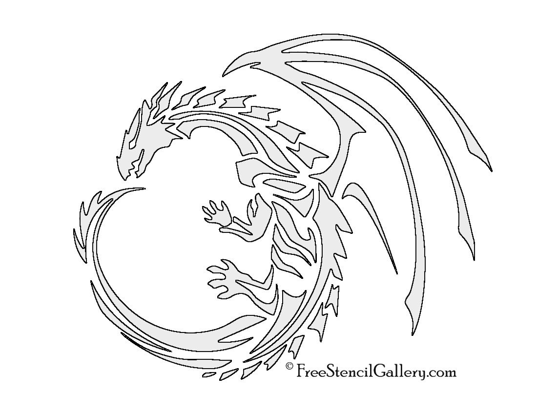 Looking For A Dragon Pumpkin Carving Template? Download It For Free! in Free Printable Dragon Stencils