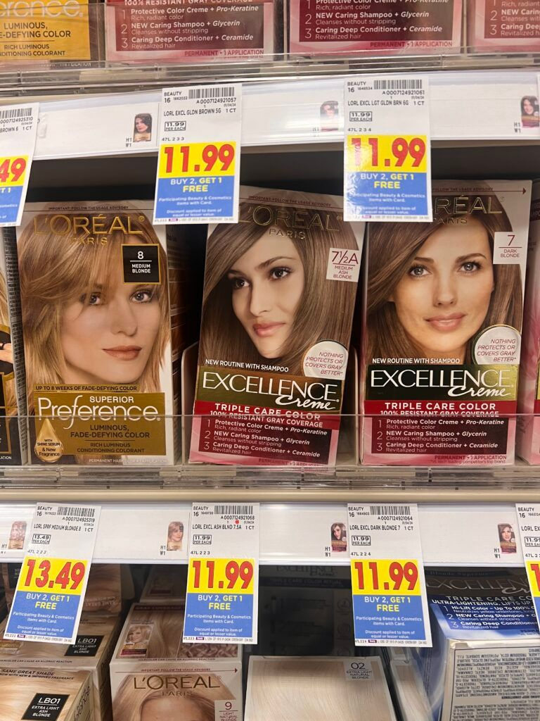 L'Oreal Paris Hair Color As Low As $5.99! - Kroger Krazy for Free Hair Dye Coupons Printable