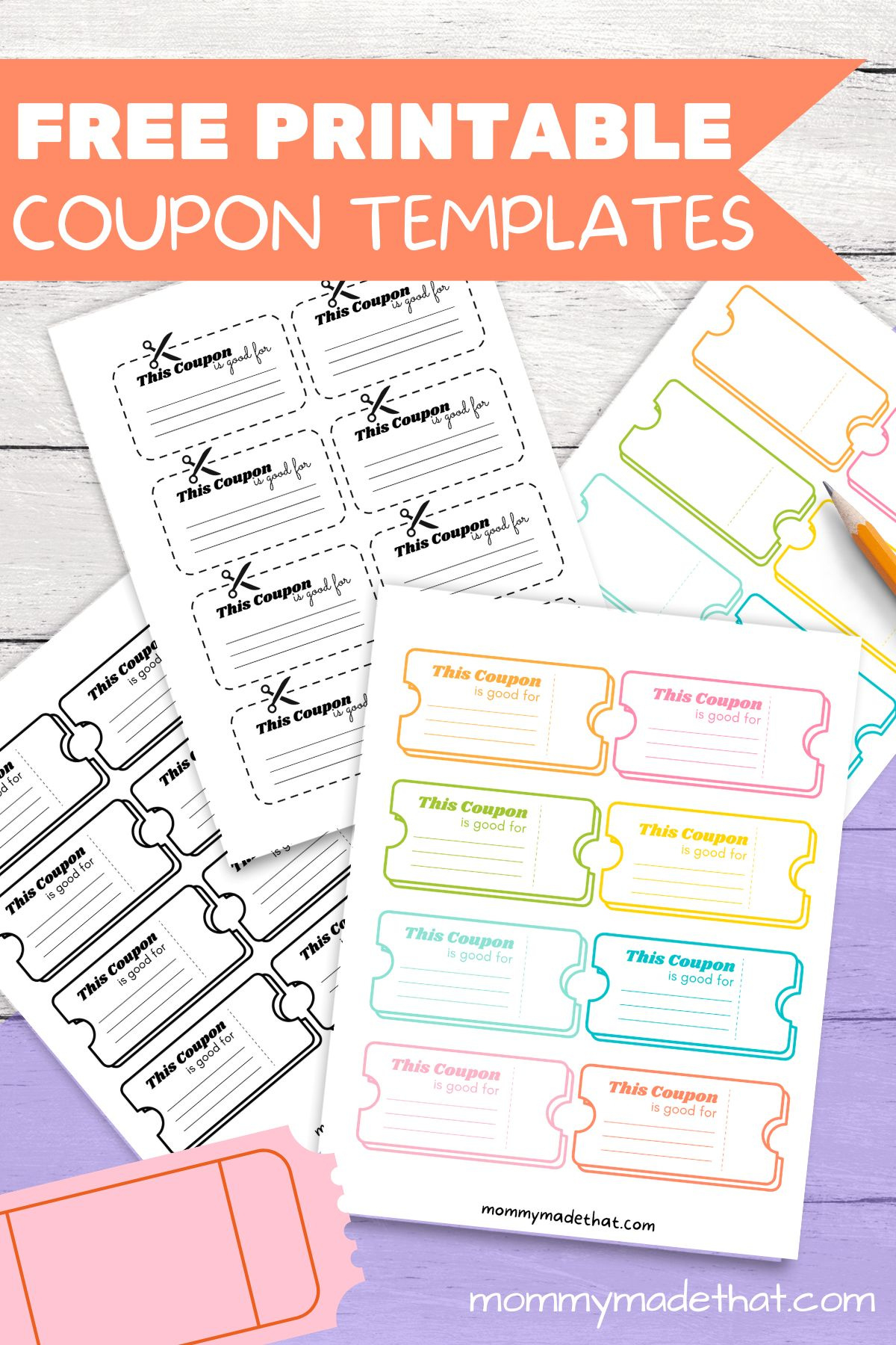 Lots Of Blank Coupon Templates (Free Printables!) in Create Your Own Coupon Free Printable
