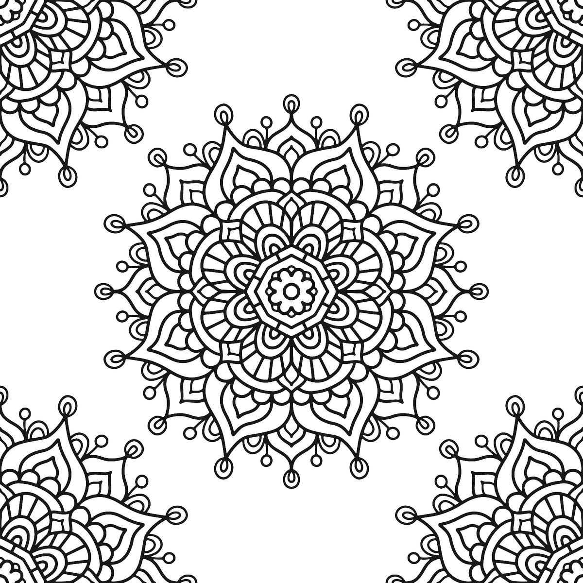 Mandala Coloring Pages: Free Printable Coloring Pages Of Mandalas inside Free Printable Mandala Coloring Pages For Adults