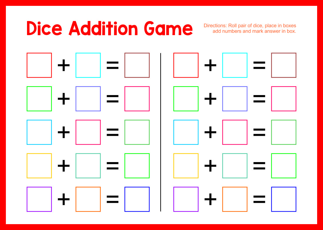 Math Board Games - 10 Free Pdf Printables | Printablee throughout Free Printable Maths Games