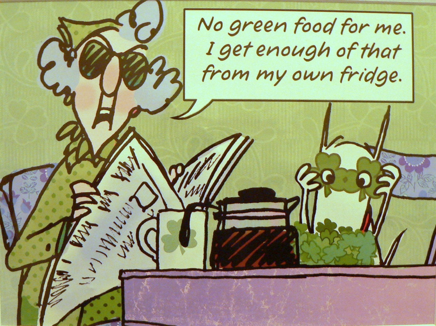 Maxine Comic Matted 11X14 Print St. Patrick'S Day with regard to Free Printable Maxine Cartoons