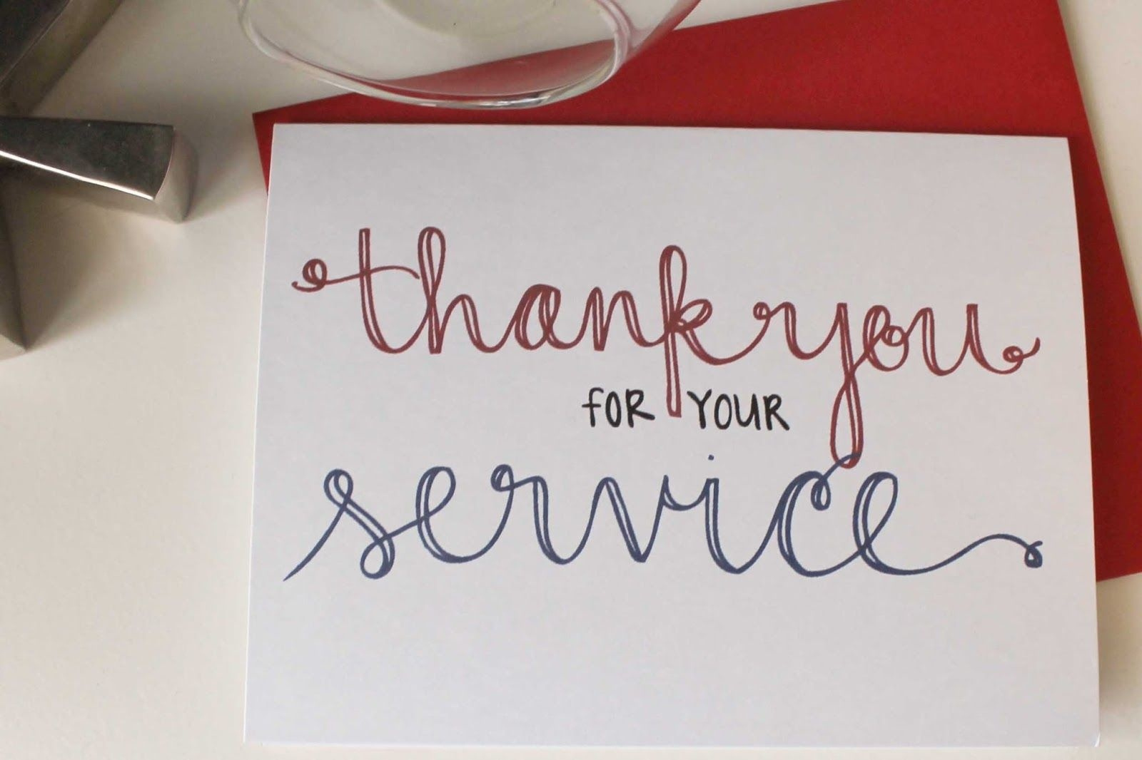 Military Thank You Cards Free Printable - Printable Party Favors with regard to Free Printable Thank You Cards For Soldiers
