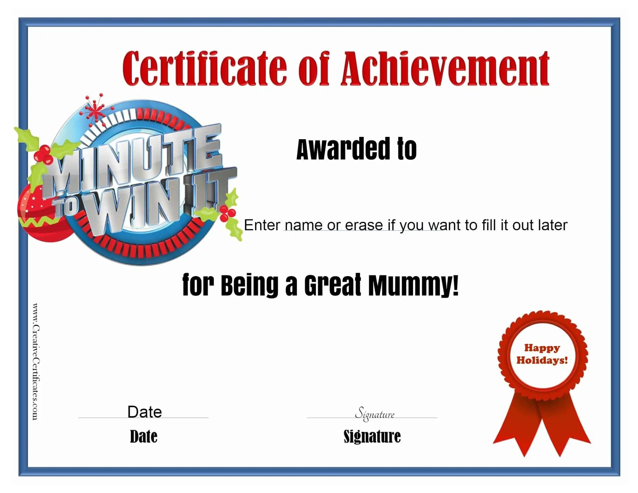 Minute To Win It Games - Free Printables pertaining to Free Printable Minute To Win It Invitations