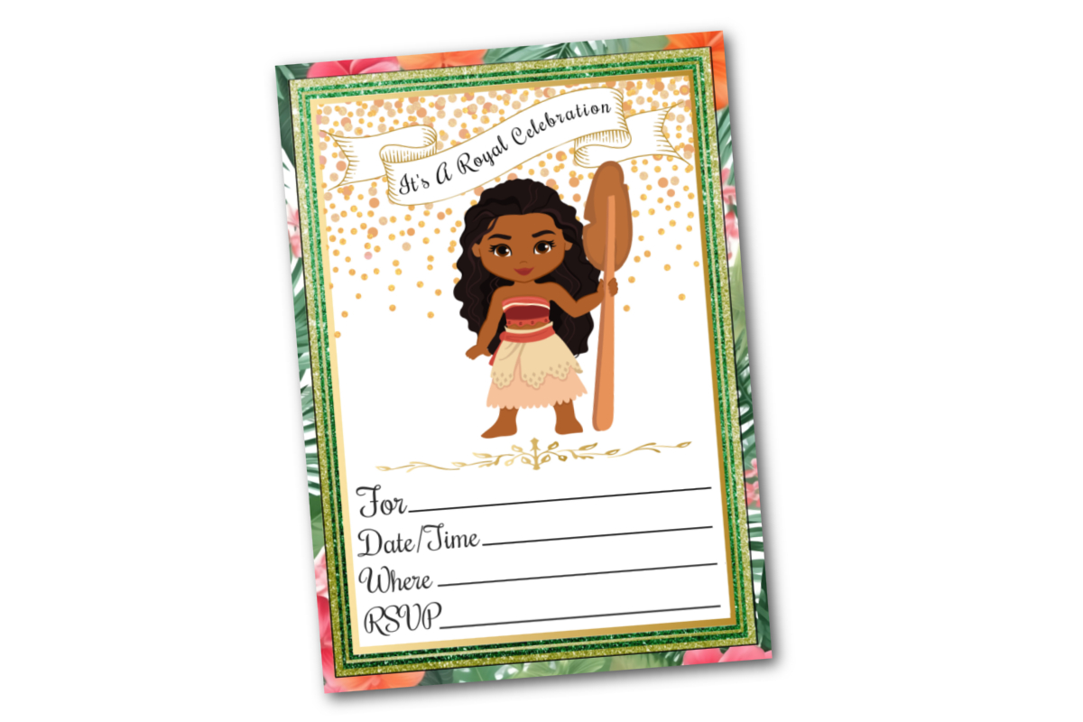 Moana Birthday Invitations (Free Printables) - Fun Money Mom regarding Free Printable Moana Birthday Invitations
