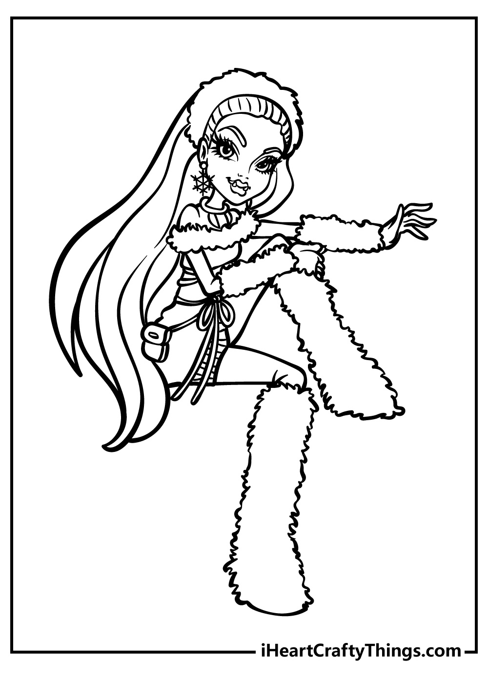 Monster High Coloring Pages (100% Free Printables) pertaining to Monster High Free Printable Pictures