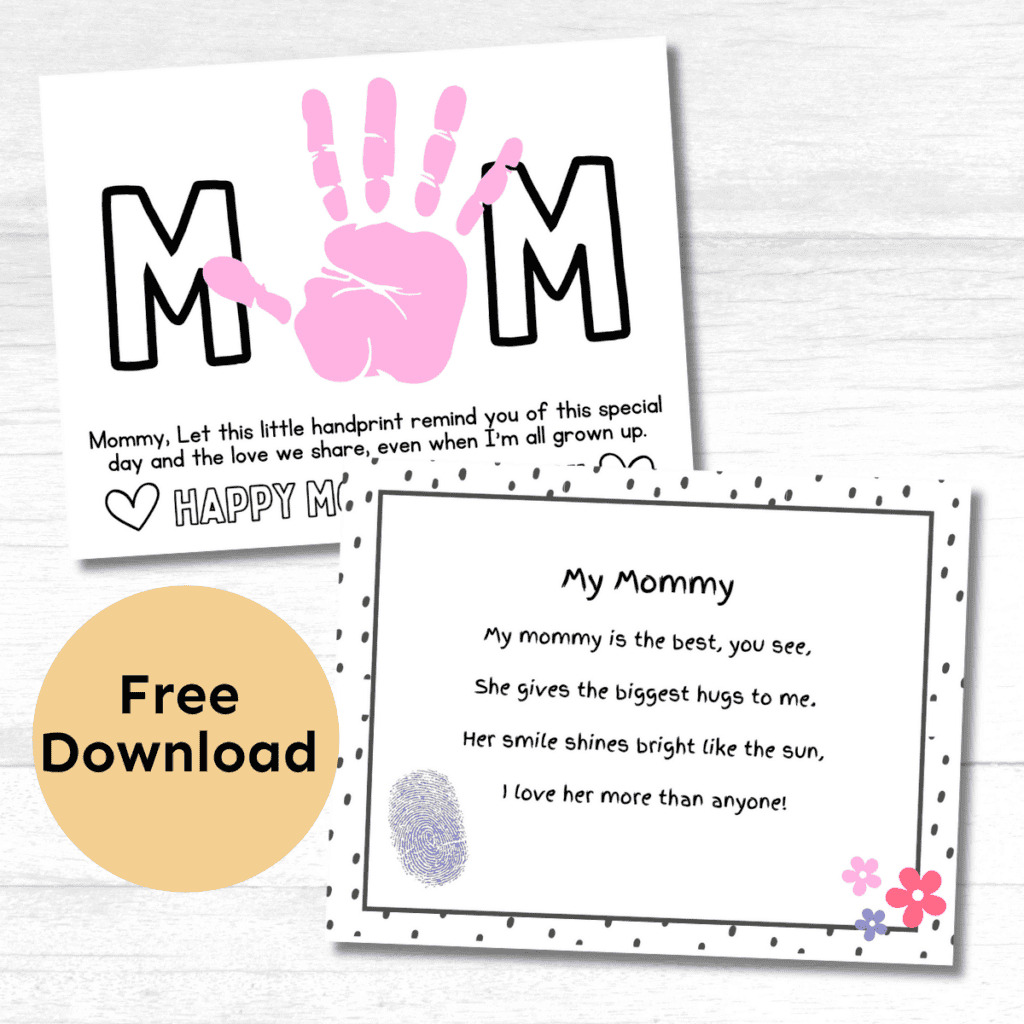 Mother&amp;#039;S Day Poems For Kids [With Free Printables] • Mindfulmazing throughout Free Printable Mothers Day Poems