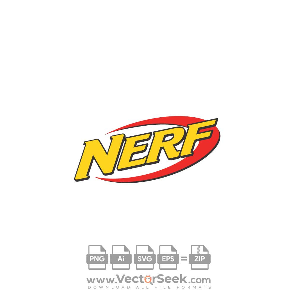 Nerf Logo In Png Svg Vector Format - Free Download regarding Free Printable Nerf Logo