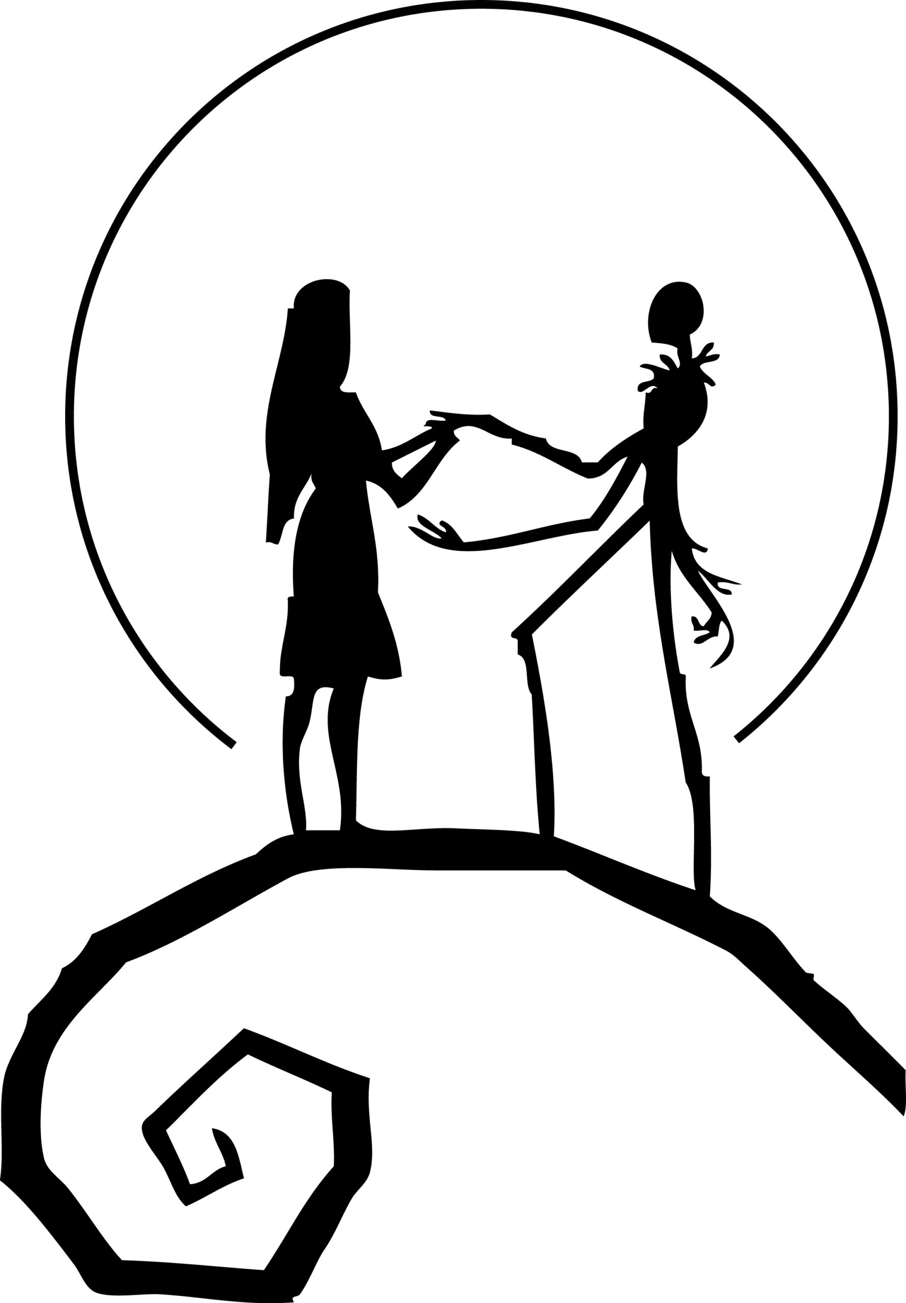 Nightmare Before Christmas: Jack & Sally (Pumpkin Stencil with Jack Skellington And Sally Pumpkin Stencils Free Printable