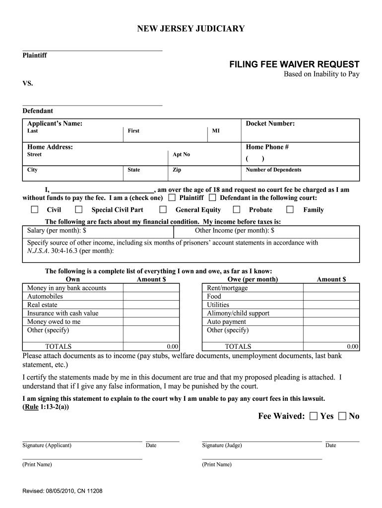 Nj Divorce Forms Pdf Free: Fill Out &amp;Amp; Sign Online | Dochub pertaining to Free Printable Nj Divorce Forms
