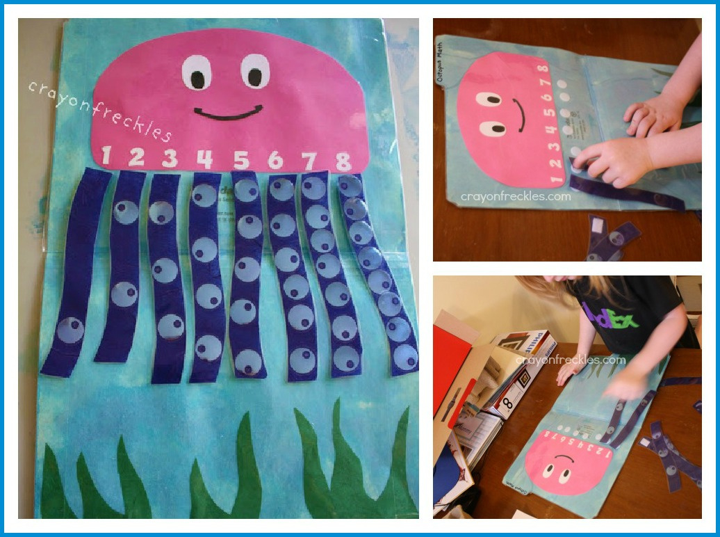 Octopus Math File Folder Game - Do Play Learn regarding Free Printable Math File Folder Games For Preschoolers